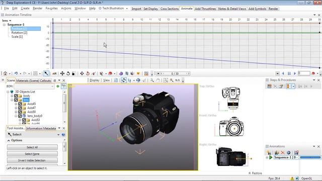 Corel DESIGNER Technical Suite X5 TUTORIAL: Working with 3D files смотреть онлайн