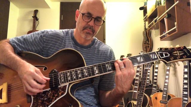 Tony Mottola Gibson Super 400CES 7-String Demo смотреть онлайн