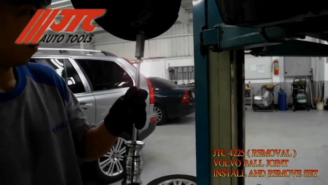 Замена шаровой опоры VOLVO (JTC-4225) смотреть онлайн