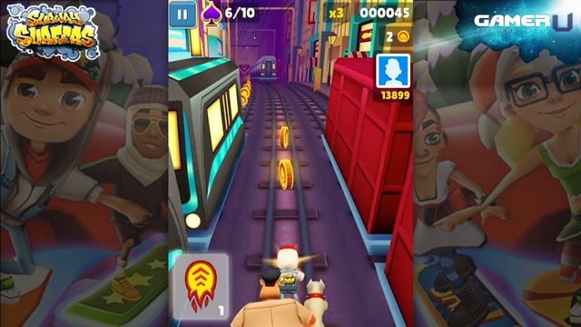 Subway Surfers - Mega Headstart смотреть онлайн