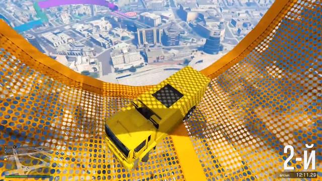 АДСКИЙ СЛАЙД НА АТТРАКЦИОН С КУЧЕЙ ИНТЕРЕСНЫХ ИСПЫТАНИЙ! СКИЛЛ ТЕСТ В ГТА 5 ОНЛАЙН смотреть онлайн