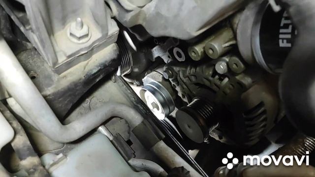 Замена поликлинового ремня и роликов на 1.4 CAXA Volkswagen Passat B7. Ремень Dayco 6PK1736 смотреть онлайн