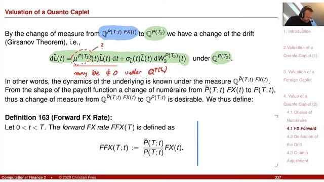 Lecture Computational Finance 2 / Appl. Math. Fin. 11:Interest Rate Models: Valuation of a Quanto смотреть онлайн