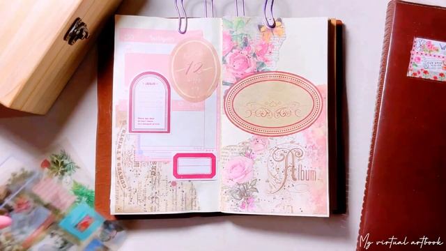 ASMR | Scrapbooking ASMR | Scrapbook Ideas | Relaxing Sound | #asmr #journal #aesthetic