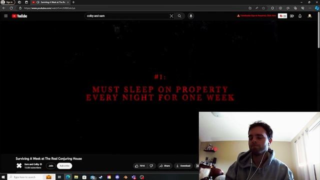 We Have to Talk About Sam & Colby's Conjuring House Video (REACT, PT. 1) смотреть онлайн
