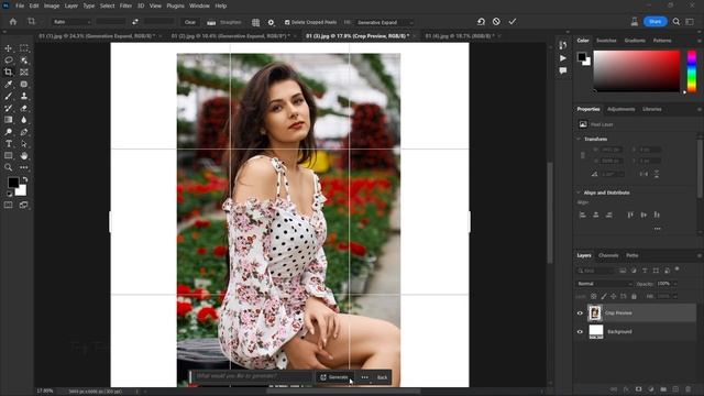 Expand Your Images Infinity Dimensions - In Photoshop Beta | Generative Expand in Photoshop Beta смотреть онлайн
