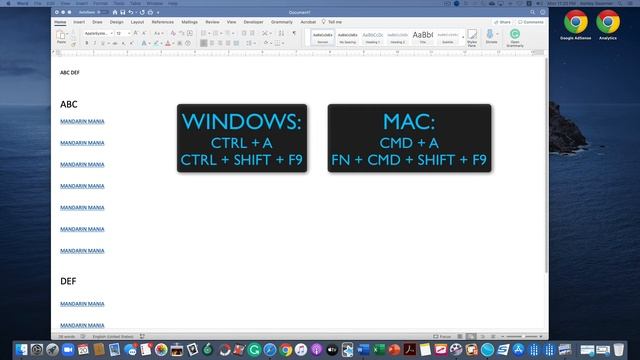 Word: Replace Multiple Plain Text Hyperlinks, Create Bookmarks & Jump Links Within a Document, Etc. смотреть онлайн