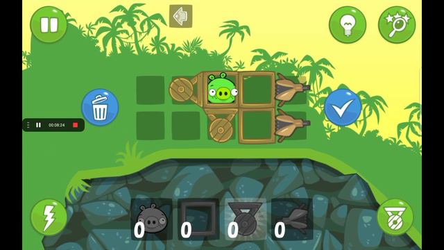 Играем в бед пигс | Bad Piggies