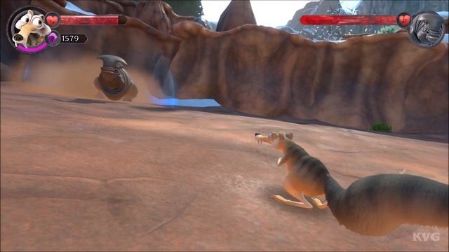 Ice Age Scrat's Nutty Adventure - Carl and Frank - Boss Fight | Gameplay (PC HD) [1080p60FPS]