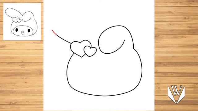 How to draw Melody Step by step, Easy Draw | Free Download Coloring Page смотреть онлайн