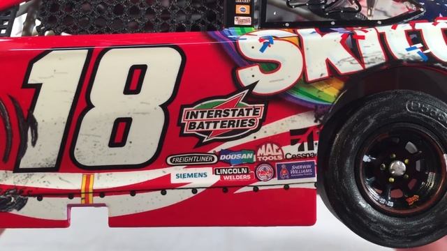Review: 2018 Kyle Busch #18 & Kyle Larson #42 Patriotic Chicagoland Raced Set 1/24 NASCAR Diecast смотреть онлайн