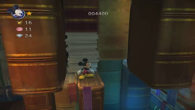 Прохождение игры Castle of Illusion Часть 8 Библиотека Акт 2-3 смотреть онлайн