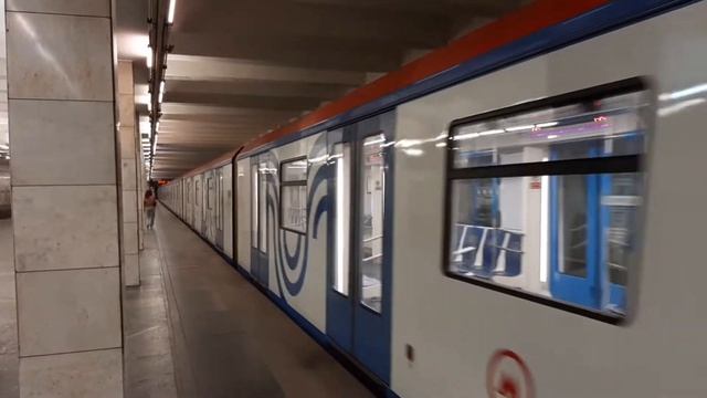 Отправка поезда 81-765 "Москва" со станции Планерная смотреть онлайн