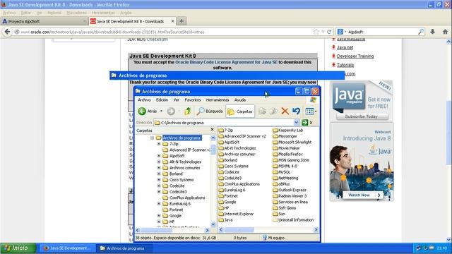 Instalar Java JDK 8 en Windows XP x32 Solución error RegDeleteKeyExA ADVAPI32 смотреть онлайн