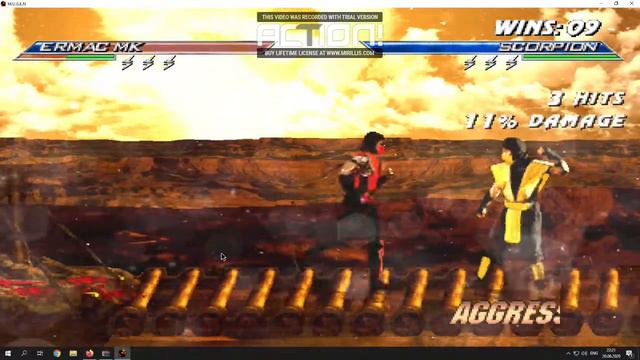 Mortal Kombat New Era Scorpion MK1 смотреть онлайн