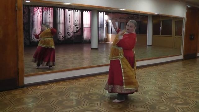 Индийский танец катхак - фьюжн "Фантазия" смотреть онлайн