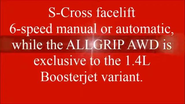New Suzuki SX4 S Cross 2017 facelift With Detailed Specifications смотреть онлайн