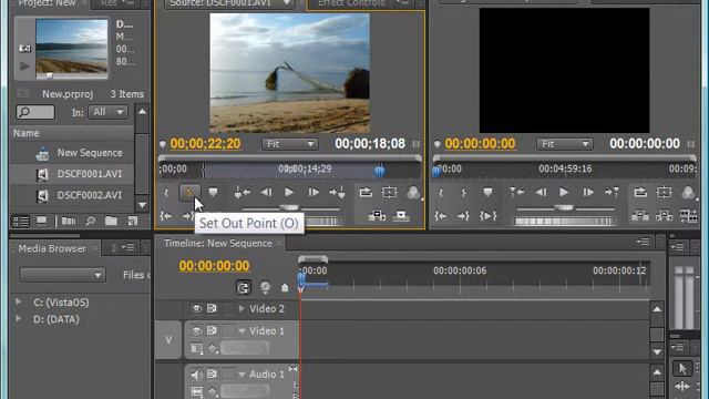 Изменение продолжительности клипов в Adobe Premiere CS4 (15/39) смотреть онлайн