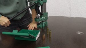 Сборка нарезного патрона прессом Summit от RCBS