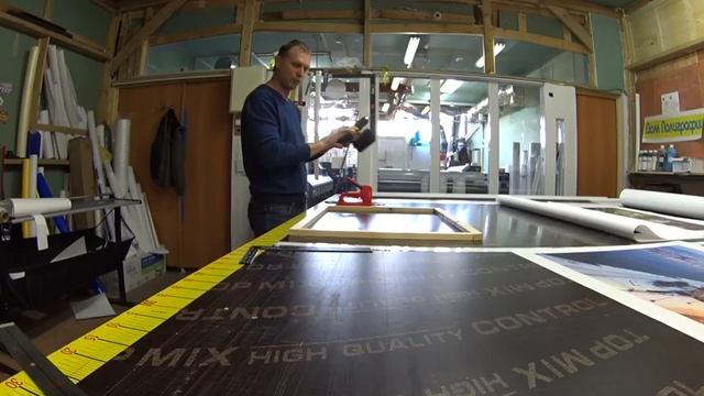 Печать на холсте, монтаж на подрамник для холста смотреть онлайн