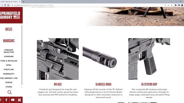 Springfield Saint Edge ATC смотреть онлайн