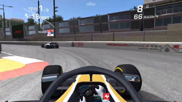 Real Racing 3 🏆Кубок Formula-1 Трасса Grand Prix Circuit de Monaco 🌟 смотреть онлайн