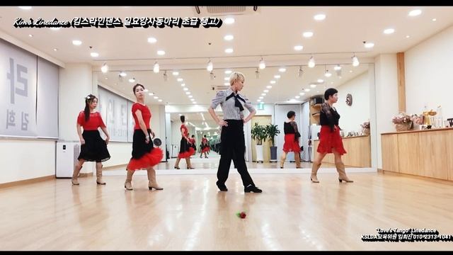 "Love's Tango" Linedance 킴스라인댄스 일요강사동아리 초급 탱고 смотреть онлайн