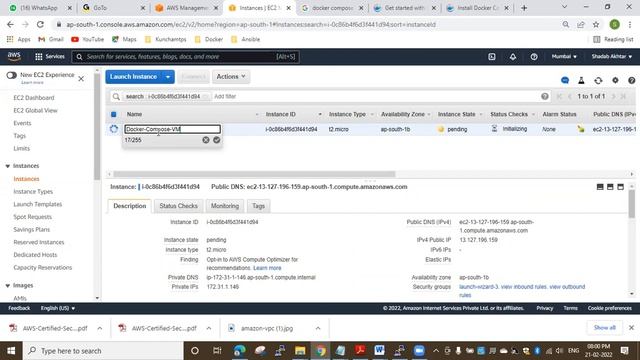 Installation of Docker Compose on AWS EC2 Linux VM смотреть онлайн