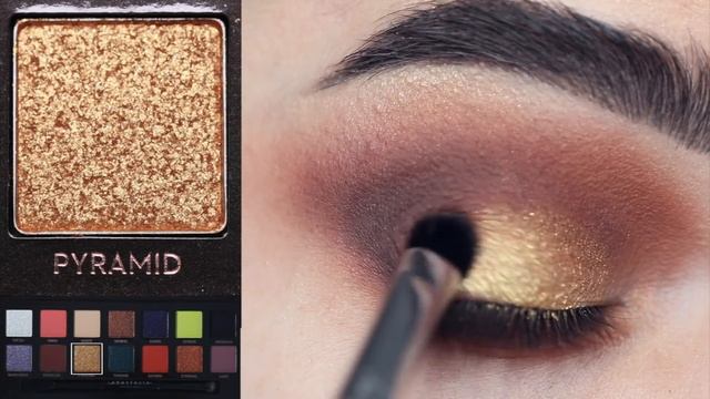 ABH PRISM PALETTE - BOLD MAKE-UP LOOK GREEN GOLD SMOKEY EYES смотреть онлайн
