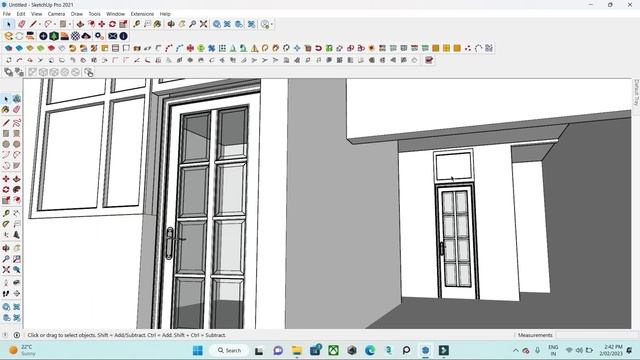 Full Sketchup with V-Ray Tutorial with ? LIVE House Project смотреть онлайн