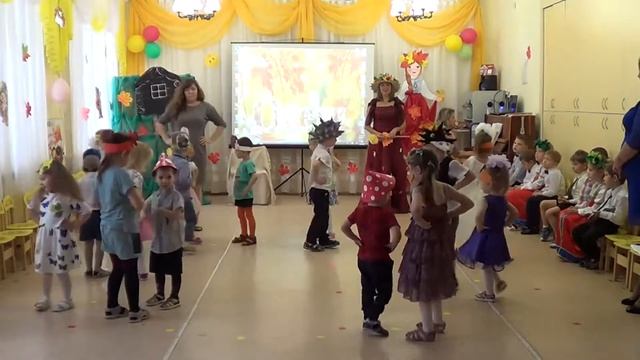Осенний утренник18 в ст и ср группе смотреть онлайн
