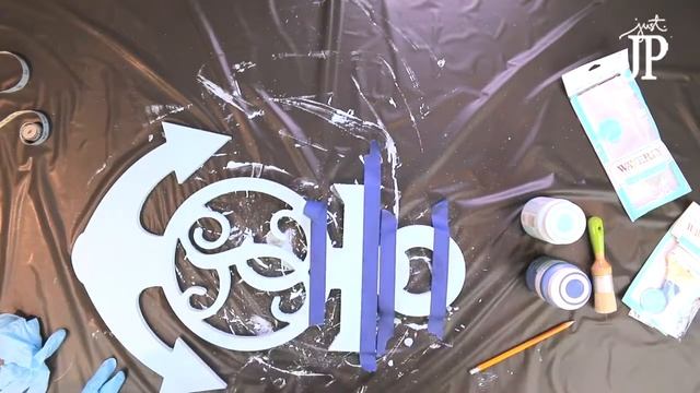Декоративный якорь из заготовки смотреть онлайн