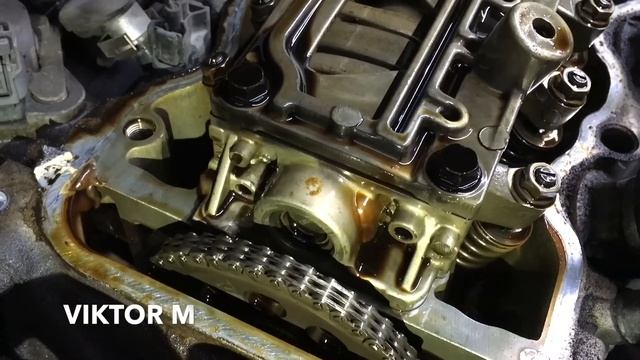 HONDA CR-V 3 2.0  Регулировка клапанов и тест промывки двигателя