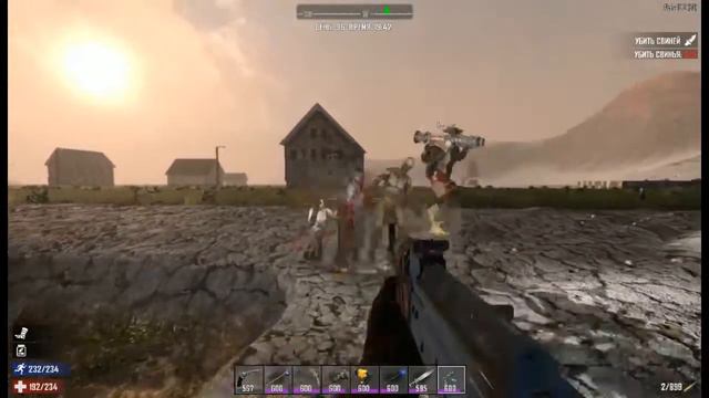 7 Days To Die - АДСКАЯ ПЕНТАГРАММА (призыв зомбей) смотреть онлайн