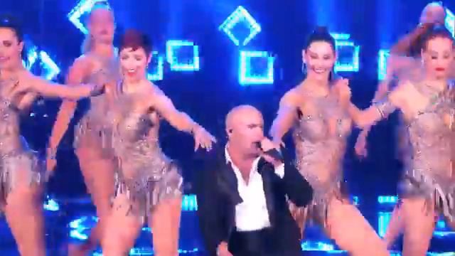 Pitbull Mr Worldwide Sings 'Fireball' With The Rockettes America's Got Talent 2014 Finale смотреть онлайн