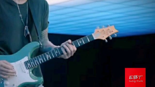 Modern Blues Guitar Backing Track - practice tool groove (slow version) in Am John Mayer style смотреть онлайн