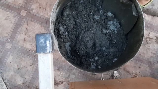 Изготовление тротуарной плитки своими руками. Без бетономешалки.Испытание вибростола. смотреть онлайн