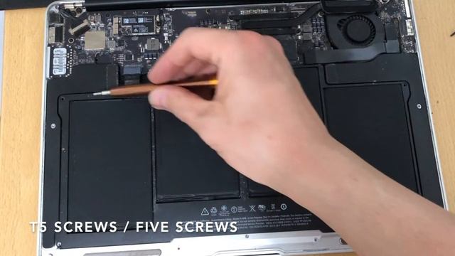 MacBook Air 13" A1446 Early 2014 Battery Replacement смотреть онлайн