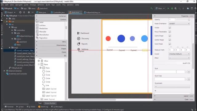javafx ui - keyhub ui inspiration смотреть онлайн