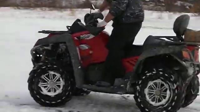 первый выезд и снег на cf moto x800!!! засодил!!!!!!!!!!! смотреть онлайн
