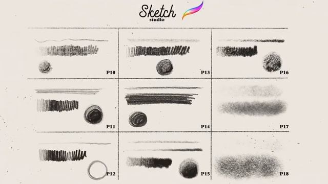 Procreate Brushes: Sketch Studio Brushes for procreate смотреть онлайн