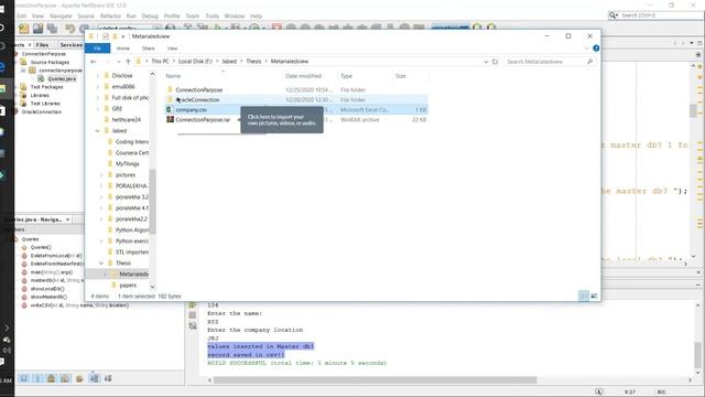 Materialized view Implementation || Also Changing Master And Local Data Base Instantly!! смотреть онлайн