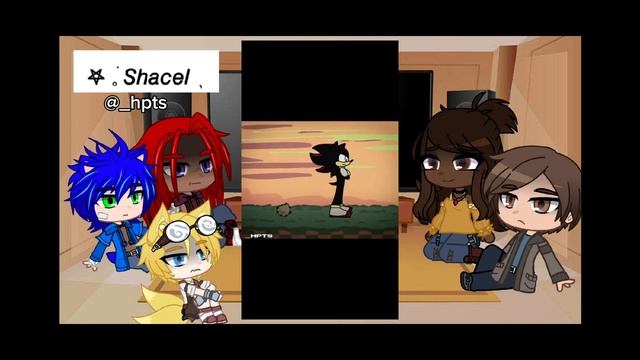 1/1 | Sonic The Hedgehog 2 (movie) React To Shadow | Соник в кино 2 реакция на Шэдоу | рус/eng |