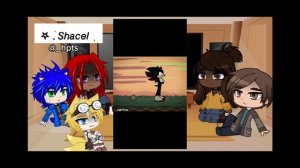 1/1 | Sonic the hedgehog 2 (movie) react to Shadow | Соник в кино 2 реакция на Шэдоу | рус/eng |