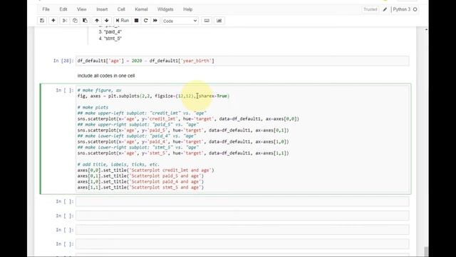 [BZAN6357 Framework] HW Assist - Scatterplot w/ seaborn, make subplots | Bauer@UH BZAN6357 смотреть онлайн