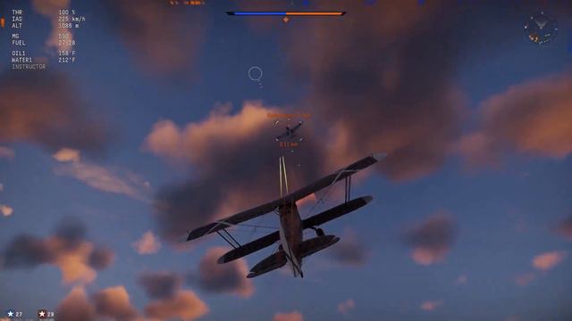 War Thunder [Air RB]: Fw 190 A-5, Bf 109 G-6, He 51 B-1, M.D.452 Mystere IIA, Spitfire IIa смотреть онлайн