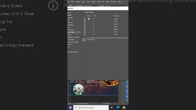 Adobe photoshop if your scratch disks are sick and need help Make sure you use this methode please смотреть онлайн