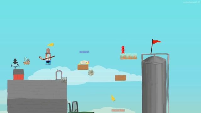 ULTIMATE CHICKEN HORSE: Коварные соревнования! смотреть онлайн