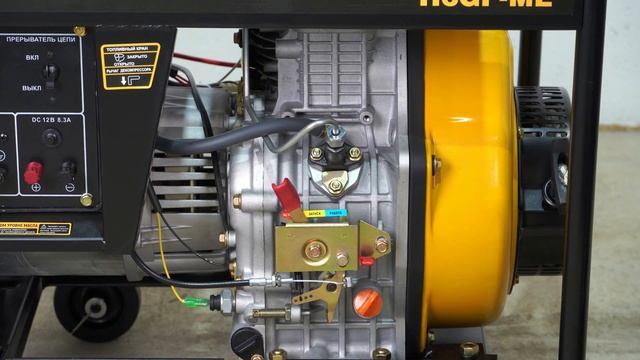Обзор дизельного генератора Habert Diesel H6GF-ME смотреть онлайн