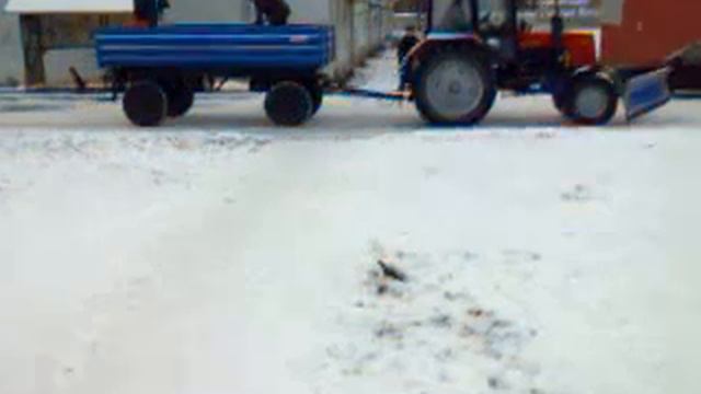 Борьба со снегом. Город Балтийск. смотреть онлайн